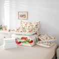 thumbnail image 6 of Castle Fairy Preppy Green Frog Bedding Comforter Set,Red Mushroom Queen Bedding Sets, 6 of 8