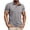 j43-Grey, variant on LIIPEE Summer Solid Color Polo Shirt For Men Short Sleeve Tennis Collar Shirts Male Comfortable Breathable Versatile Polos,L