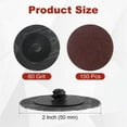 thumbnail image 4 of 2 Inch Sanding Discs, 150 Pcs 80 Grit Quick Change Disc, 4 of 5