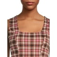 thumbnail image 4 of Madden NYC Women's Sleeveless Tank Top with Chain Belt Skirt Outfit Set, 4 of 5