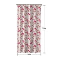 thumbnail image 5 of Pink Bows and Baseballs Pattern Shower Curtain 36"x72" ,Bathroom Decorative Shower Curtains Set with 12 Hooks,Modern Waterproof Washable Shower Curtain, 5 of 6