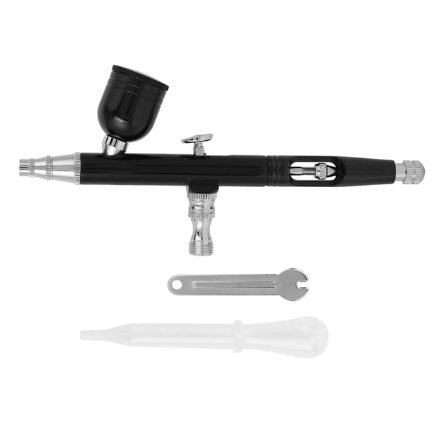 Pistola pulverizadora neumática de doble acción para tatuajes, uñas y pintura.