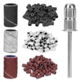 thumbnail image 2 of Nail Sanding Bands, Abrasion Resistance 180 Sanding Bands 80/120/180 Set 210 Pcs For Nail Drill Bits ANGGREK No, 2 of 7
