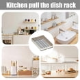 thumbnail image 4 of Pull Out Kitchen Cabinet Organizer Slide Out Dish Rack for Kitchen B, 4 of 5
