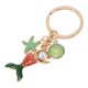 thumbnail image 5 of Ofertas Únicas 1Pc Encantos de Moda para Bolsos Llavero Accesorios de Bolsa Verde ["Estrella de Sirena, Concha"], 5 of 5