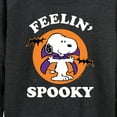 thumbnail image 3 of Peanuts - Feelin Spooky - Women's Lightweight French Terry Long Sleeve Shirt, 3 of 6