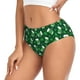 thumbnail image 2 of Fotbe Happy St. Patrick's Day Calzones Estampados para Mujer – Ropa Interior de Algodón, Cómoda, Suave y Elástica-Large, 2 of 6