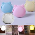 thumbnail image 1 of Juego de 4 osos - Luz nocturna para niños con sensor de luz - Ideal para dormitorios, pasillos y baños - Luz suave para niños, 1 of 5