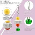 thumbnail image 7 of Lshn Bird Cage Accessory: Hanging Swing Mirror Toy with Bell for Small Birds, Parrots, Budgies; Chicken Coop Toy for Enrichment and Entertainment, 7 of 7