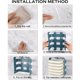 thumbnail image 5 of Bandejas de múltiples capas, estantes de cocina montados en la pared, escurridores de cocina, estantes de cocina montados en la pared, resistentes y duraderos, 5 of 9