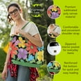 thumbnail image 2 of Briarwood Lane Whimsy Flowers Spring Canvas Tote Bag, 2 of 3