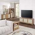 thumbnail image 2 of Sheridan 4-PC Engineered Wood Bookcase TV Stand Sideboard End Table in Natural, 2 of 7