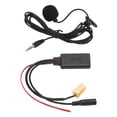 thumbnail image 1 of Adaptador de entrada auxiliar Bluetooth, módulo AUX Bluetooth5.0 para coche, micrófono manos libres, reemplazo con cable para Grande Punto, 1 of 5