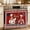 Red, variant on Oven Skirt Curtain for Kitchen 20x27 Inch, Fat Chefs Oven Curtain with 8 Ribbon Ties & Ruffle Trim, Stove Skirt Curtain Dishwasher for Cabinets Over Sinks Funny Kitchen Cooking Forks Black Plaid
