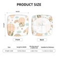 thumbnail image 6 of Easygdp Air Balloon and Flower Square Chair Cushion Cover Stretch Chair Seat Covers Removable Washable for Hotel, Bedroom, Office, 6 of 9
