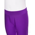 thumbnail image 5 of YONGHS Big Girl's Ice Skating Compression Tights Yoga Pants Leggings for Dance Gymnastics Active Purple 10, 5 of 7
