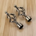 thumbnail image 5 of Curtain Rod Replacement Finials Bronze 2Pcs 1.1In Diameter, 5 of 5