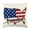 D, variant on Patriotic Throw Pillow Covers, 4th of July Linen Pillow Case for Independence Day, Memorial Day, Veteran's Day, USA, American Summer Outdoor Red White Blue Decorations (18x18Inch)