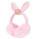thumbnail image 2 of 1 pieza de adorables orejeras de invierno con orejas de conejo de peluche cálidas, 2 of 5