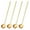 Gold-4PCS, variant on Cterwk 2 Pcs Stainless Steel Coffee Spoons, Tea Spoons Long Handle Teaspoons, Ice Tea Spoons, Long Spoons, Gold