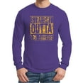 thumbnail image 2 of Straight Outta Los Angeles Long Sleeve T-Shirt - Large - Purple, 2 of 6