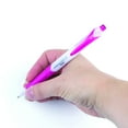 thumbnail image 6 of Pentel GlideWrite Ballpoint Pen with TechniFlo Ink, (1.0mm) Medium Line, Pink, Box of 12 (BX910-P), 6 of 10