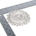 thumbnail image 3 of Large Crystal Flower Brooch, 3 of 3