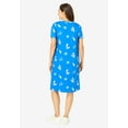 thumbnail image 2 of Woman Within Plus Size Perfect Short-Sleeve Crewneck Tee Dress, 2 of 6