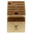 thumbnail image 2 of ZWILLING 20-slot Hardwood Knife Block, 2 of 4