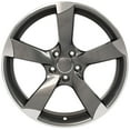 thumbnail image 2 of OE Wheels AU29 19 Inch Rim Fits S4 Style 5x112 19x8.5 Gloss Gunmetal Machined - Hollander 58867 (1), 2 of 5