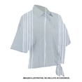 thumbnail image 3 of Blusa George para Dama, Camisera Corta con Amarre Estampado Sage T M, 3 of 4