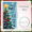 1A, variant on Decorative Design Holiday Banner Colorful Theme Christmas Tree Polyester Material for Holiday Celebration Indoor Decoration Festive Event
