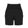 thumbnail image 6 of Ruimatai Women's High Waist Yoga Shorts with Pockets Tummy Control Workout Capris for Running Fitness, 6 of 7