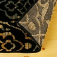 thumbnail image 4 of Corbin Damask Indoor Area Rug by Blue Nile Nills - 8' x 10', Black, 4 of 5