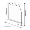 thumbnail image 3 of Wire Shelving, Ongmies Shelf Dividers for Closet Organization. Shelf Dividers for Closet Organization, Rack, 2*Storage Rack, 3 of 8