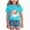 A611-Light Blue, variant on NOLDARES Christmas Shirts Girl Graphic Print Claus Tshirts Cotton Short Sleeve Tees Holiday Outfit,A611-Blue