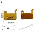 thumbnail image 5 of Sijiali 2Pcs Compact Bike Brake Pad Bike Accessories Wear Resistant Bicycle Brake Pad for Mountain Bike, 5 of 10