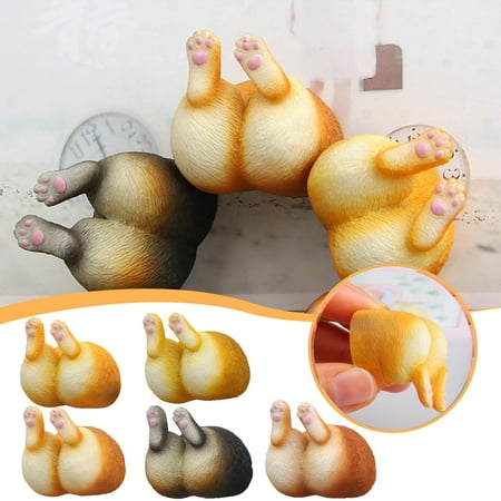 

TANGNADE Practical Butt Decorations Magnets Decorations Refrigerator Magnet Cat Fridge Kitchen，Dining & Bar Cute Stickers Bulk Multi-color