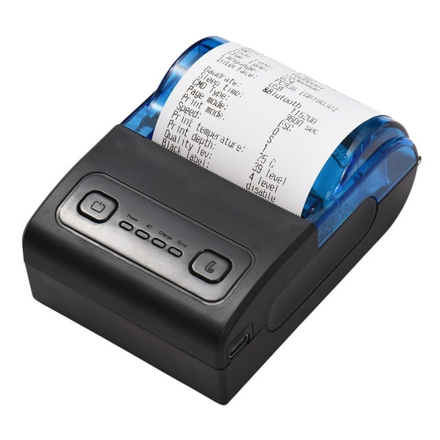 Label printer,Windows Restaurant Sales Inch Usb Receipt Printer 2 Inch With Ios Android Ticket Printer With Restaurant Sales Retail Bill Ticket Printer Roll Compatible With 57mm Print Paper