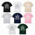 thumbnail image 4 of I'm Friendly But My Wife Isn't Don't Touch Back Print Graphic T-Shirt, 4 of 9