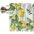 thumbnail image 5 of Sunflower Valance Curtains for Bedroom Living Room Newspaper Rustic Roman Shades for Windows Farmhouse Curtains & Drapes Aesthetic Rod Pocket Kitchen Window Curtains Over Sink 54x18in, 1 Panel, 5 of 6