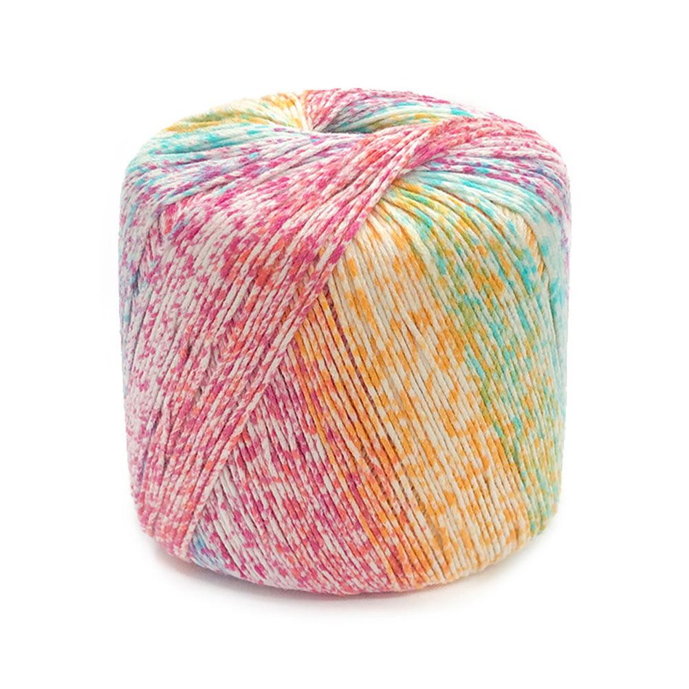 16 Roll Set Machine Embroidery Thread Cross Stitch Floss Colorful Knitting  Yarn 100% Contton Yarn Rainbow Crochet Thread Cross Cotton Thread