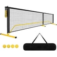 thumbnail image 1 of Set de Pelotas y Red para Pickleball, Bluelander, Red de 6.7 M con 4 Pelotas y Bolsa de Almacenamiento, 1 of 5