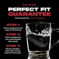 thumbnail image 4 of Protector bucal SAFEJAWZ Sports Slim Fit para adultos y jóvenes con funda negra, 4 of 6