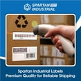 Spartan Industrial 3" X 1” Direct Thermal Labels, Perforated FBA