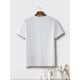 thumbnail image 2 of Camiseta cómoda de cuello redondo con diseño gráfico - Camisetas con estampado de Feliz Navidad para hombre, ideal para entrenar en el gimnasio en verano. Lavable a máquina, material suave, ideal para, 2 of 6