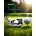thumbnail image 2 of Naipo Golf Club Set 9 Piece Complete Golf Set for Right Handed with Stand Bag and 3 Bonus Head Covers, 2 of 10