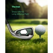 Naipo Golf Club Set 9 Piece Complete Golf Set for Right Handed with Stand Bag and 3 Bonus Head Covers