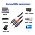 thumbnail image 3 of Cable Adaptador 1 Rca A 2 Rac De Audio Subwoofer, 3 of 8