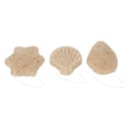 thumbnail image 4 of Esponja facial Konjac BuyWeekMX 3 piezas limpiadora exfoliante en polvo de nuez, 4 of 9